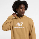 Толстовка New Balance MT41501GIN - желтая