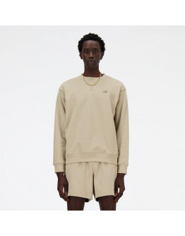 Толстовка New Balance MT41506SOT - бежевый