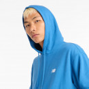 Толстовка New Balance MT41508BEU - синяя