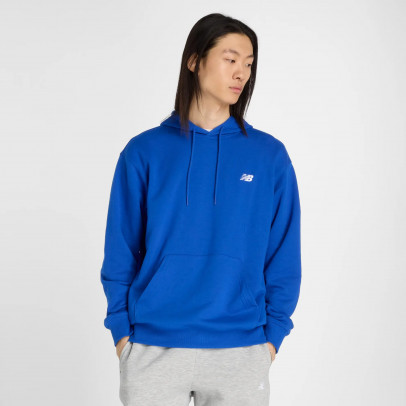 Мужская толстовка New Balance MT41508BUM - синяя