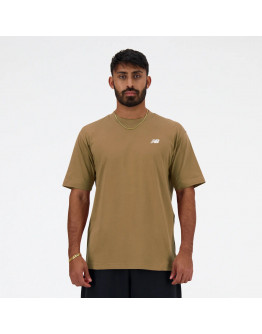 Футболка New Balance MT41509GIN - коричневая