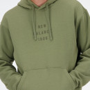 Худи New Balance MT41517DEK - зеленый