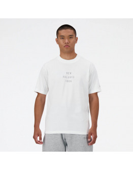 Футболка New Balance MT41519WT - белая