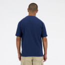 Мужская футболка New Balance MT41533NNY - темно-синяя