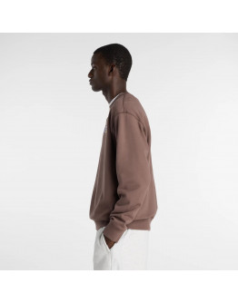 Мужская толстовка New Balance MT41547ABP - коричневая