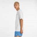 Мужская футболка New Balance MT41908AHH - серая