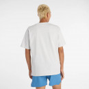 Мужская футболка New Balance MT41908AHH - серая