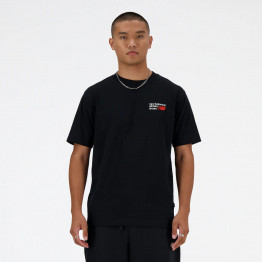 Мужская футболка New Balance MT41908BK - черная