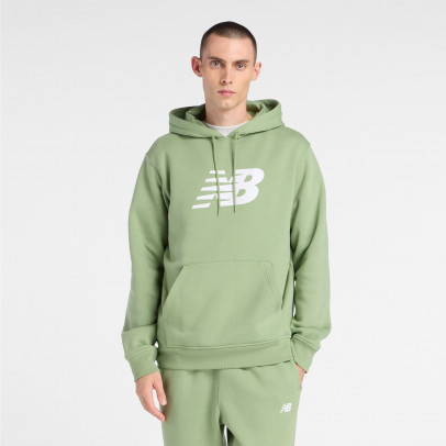 Мужская толстовка New Balance MT43904AAR - зеленая