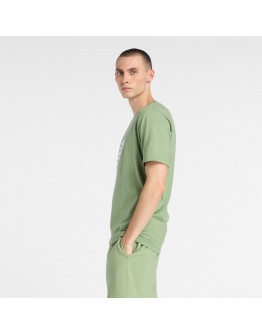 Мужская футболка New Balance MT43906AAR - зеленая