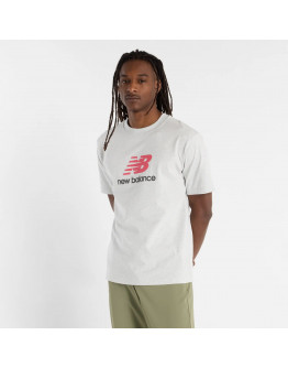 Мужская футболка New Balance MT51500AHH - серая