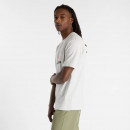 Мужская футболка New Balance MT51500AHH - серая