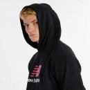 Мужская толстовка New Balance MT51512BK - черная