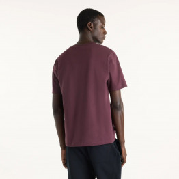 Мужская футболка New Balance Athletics Premium Relaxed Chest Logo MT51900YLR - бордовая