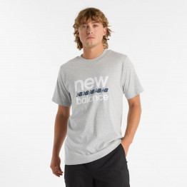 Футболка New Balance MT51940AG - серая