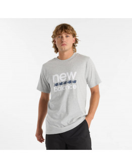 Футболка New Balance MT51940AG - серая
