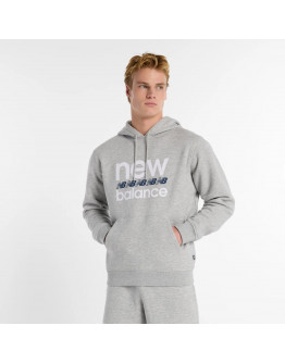 Толстовка New Balance MT51941AG - серая