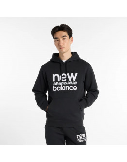 Мужская толстовка New Balance MT51941BK - черная