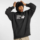 Мужская толстовка New Balance MT51954BK - черная