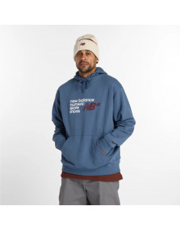 Мужская толстовка New Balance MT51954VTI - синяя