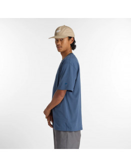 Мужская футболка New Balance MT51955VTI - темно-синяя