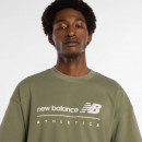 Мужская футболка New Balance MT53525DEK - зеленая