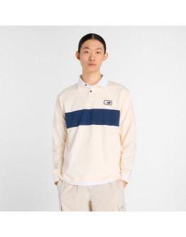 Мужская футболка New Balance MT53533PEF - бежевый