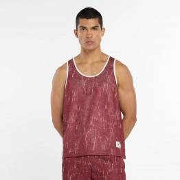 Мужская футболка New Balance MT53609MHB - бордовая