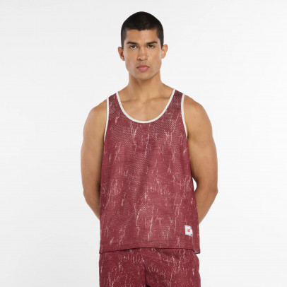 Мужская футболка New Balance MT53609MHB - бордовая