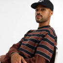 Мужская футболка New Balance MT53700BK - коричневая