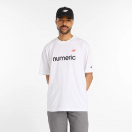 Мужская футболка New Balance MT53704WT - белая