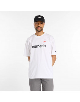 Мужская футболка New Balance MT53704WT - белая