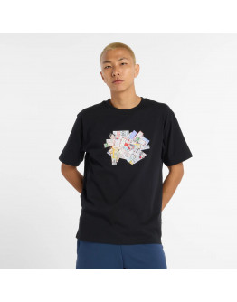 Мужская футболка New Balance MT53905BK - черная