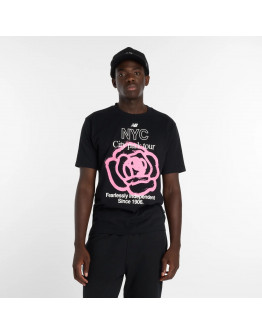 Мужская футболка New Balance MT61018IBK - черная