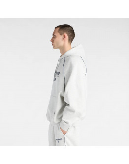 Мужской свитер New Balance Trackside Fleece MT611629AHH - серый