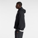 Мужской свитер New Balance Trackside Fleece MT611629BK - черный