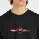 Мужская футболка New Balance MT6148SVBK - черная