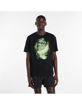 Мужская футболка New Balance Vortex Performance MT6164W1BK - черная