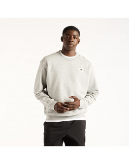 Мужская толстовка New Balance Woven Label MT6175T5AGM - серая