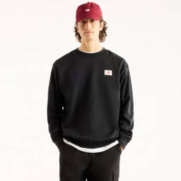 Мужская толстовка New Balance Woven Label MT6175T5BK - черная