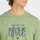 Мужская футболка New Balance MT61778SAAR - зеленая