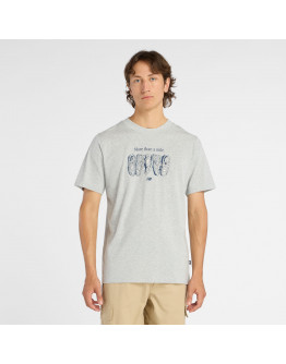 Мужская футболка New Balance MT61778SAG - серая