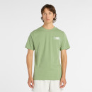 Мужская футболка New Balance MT6179UMAAR - зеленая
