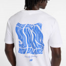 Мужская футболка New Balance MT61B2STWT - белая