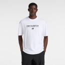 Мужская футболка New Balance MT61D0U5WT - белая