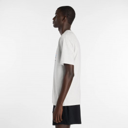 Мужская футболка New Balance MT61H0DXAHH - серая