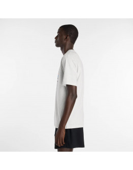 Мужская футболка New Balance MT61H0DXAHH - серая