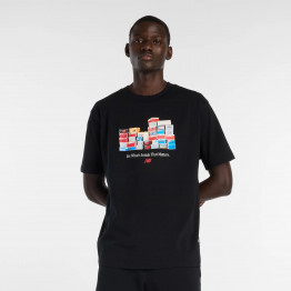 Мужская футболка New Balance MT61H0DXBK - черная