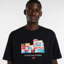 Мужская футболка New Balance MT61H0DXBK - черная