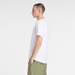 Мужская футболка New Balance MT61H0Z3WT - белая